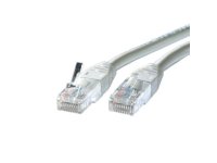 Ethernet Cat 5e cable 1 meter long gray color