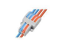 Quick Cable Connect two wires to four wires