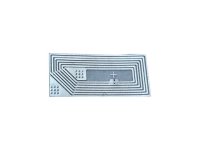 Self Adhesive RFID NFC Mifare sticker with dimensions 20x10 mm and 0.2mm thickness