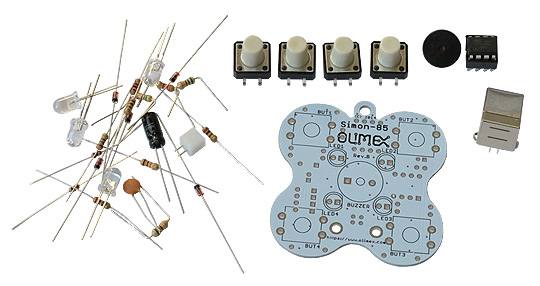 Arduino SIMON-85 as Do-It-Yourself kit